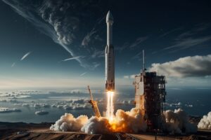 Amazon Taps Rival SpaceX