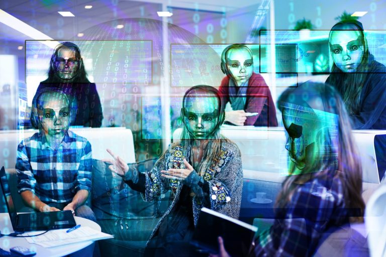Artificial Intelligence commnunicating with humans