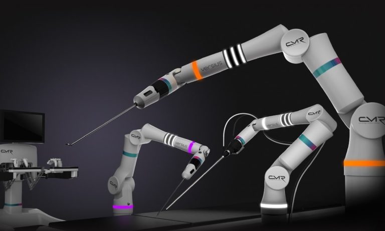 Medical Robot. Photograph: Cambridge Medical Robotics