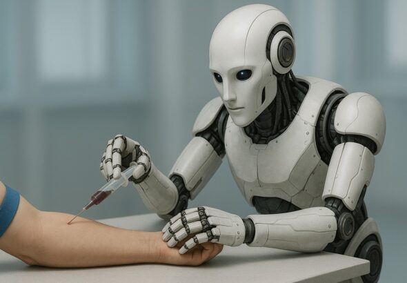 Robot Drawing Blood