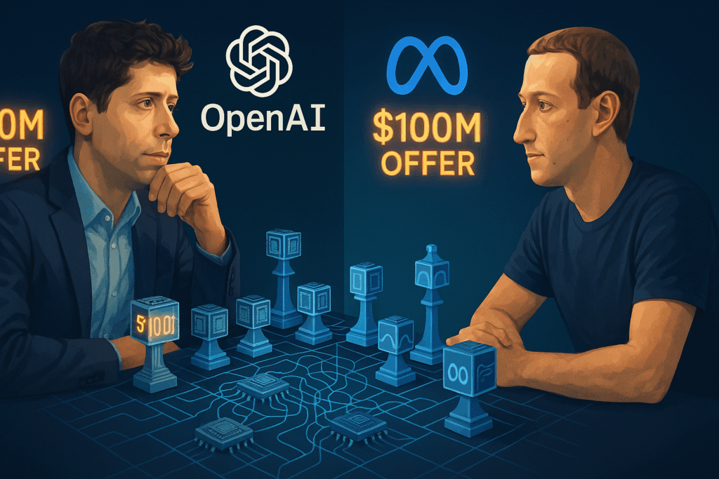 Sam Altman Says Meta Failed to Lure OpenAI