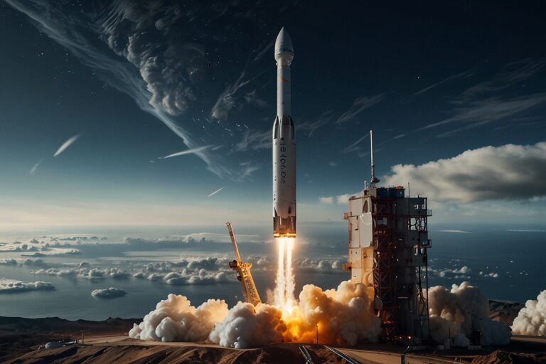 Amazon Taps Rival SpaceX