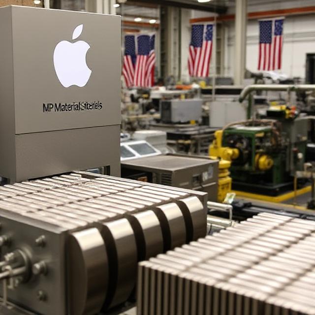 Apple Invests $500 Million in MP Materials