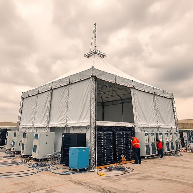 Meta Is Using Tents to Rapidly Build AI